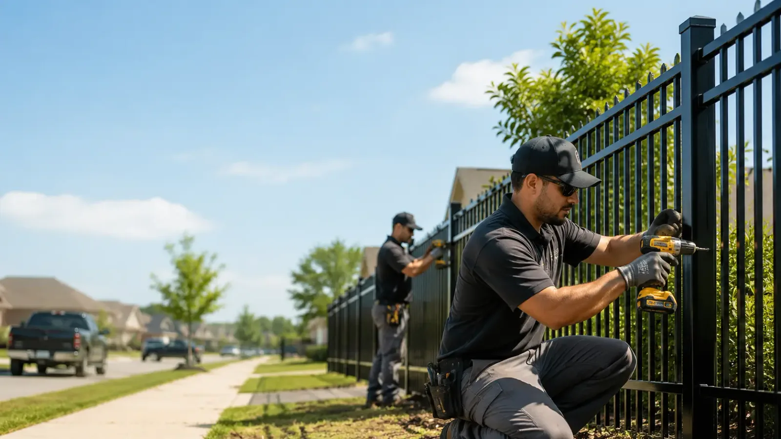 Metal Fence Installation in Waban, MA